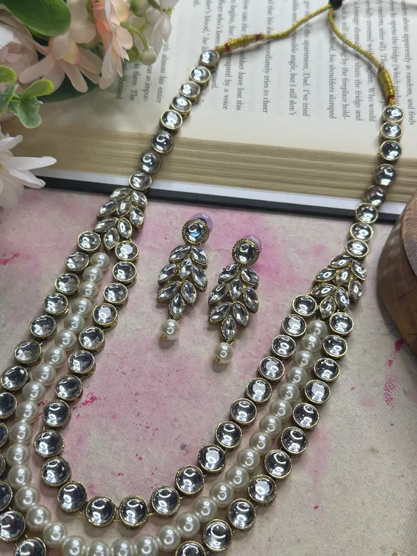 Three_Layer_White_Pearl_Alloy_Copper_Plated_Jewellery_Set_For_Women