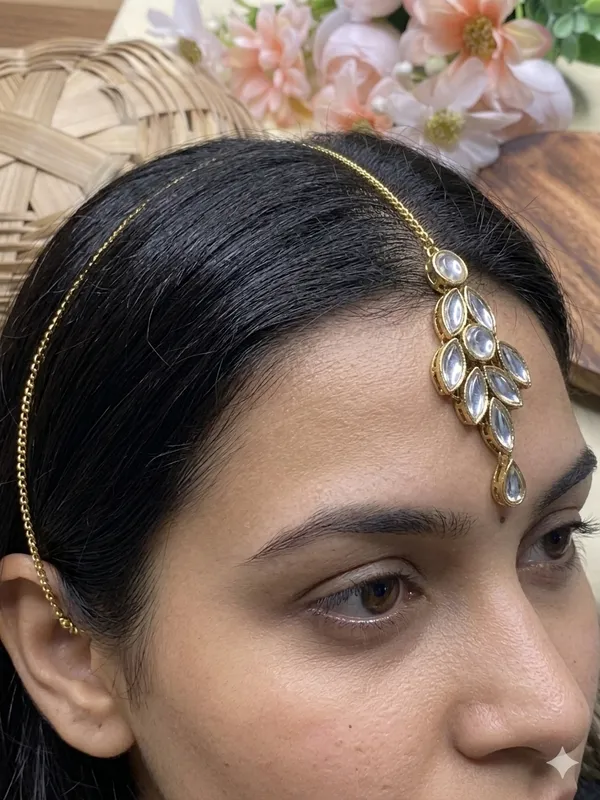 Fancy_Copper_Plated_Alloy_Women'S_Maangtikkas