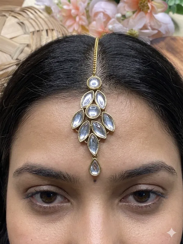 Fancy_Copper_Plated_Alloy_Women'S_Maangtikkas