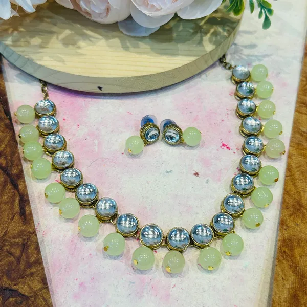 Green_Alloy_Copper_Jewellery_Set_For_Women