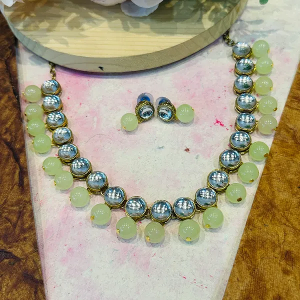 Green_Alloy_Copper_Jewellery_Set_For_Women