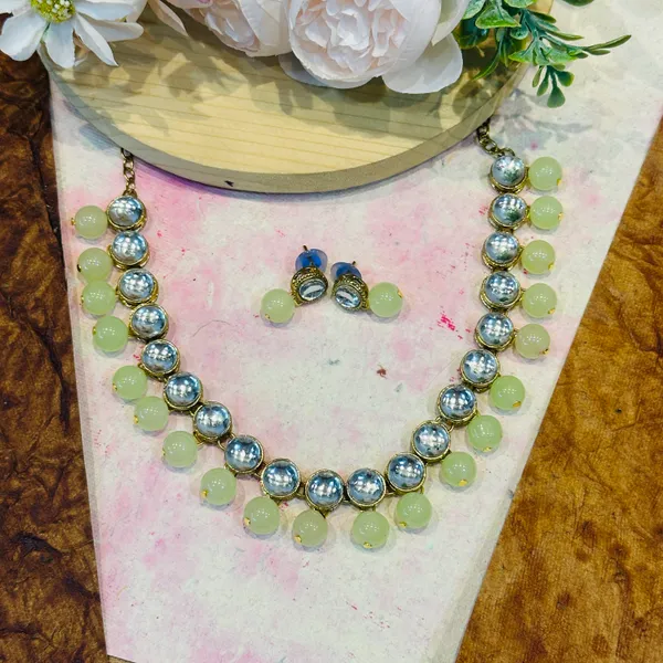Green_Alloy_Copper_Jewellery_Set_For_Women