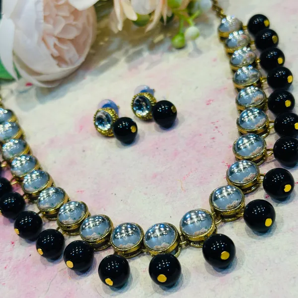Black_Alloy_Copper_Jewellery_Set_For_Women