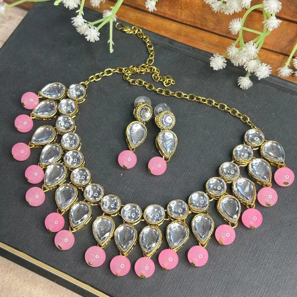 Pink_Alloy_Jewellery_Set_For_Women