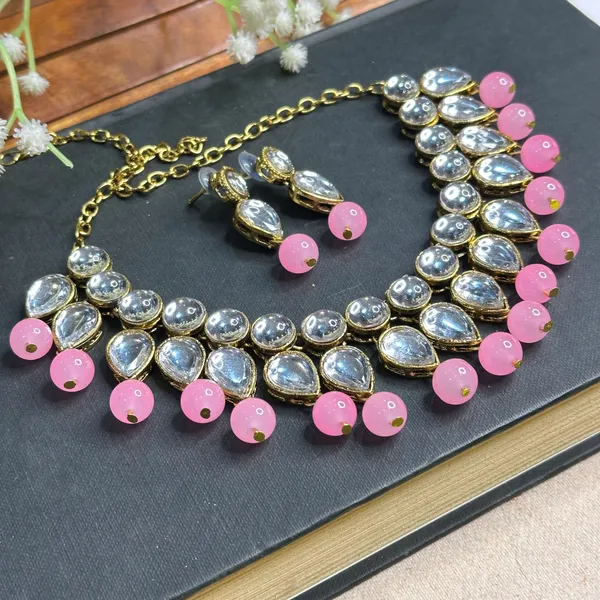 Pink_Alloy_Jewellery_Set_For_Women