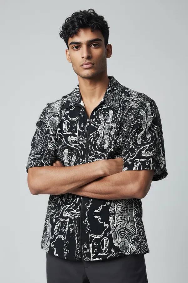 SASA_BEYOND_THE_EYE_BLACK_ZIPPER_SHIRT_