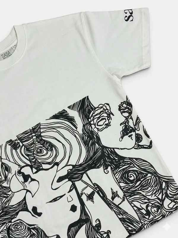White_And_Black_Premium_French_Terry_T-Shirt_For_Unisex