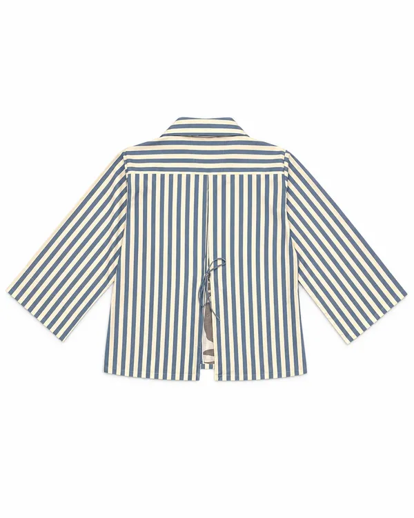 Sasa_After_Fizz_Thick_Striped_Shirt