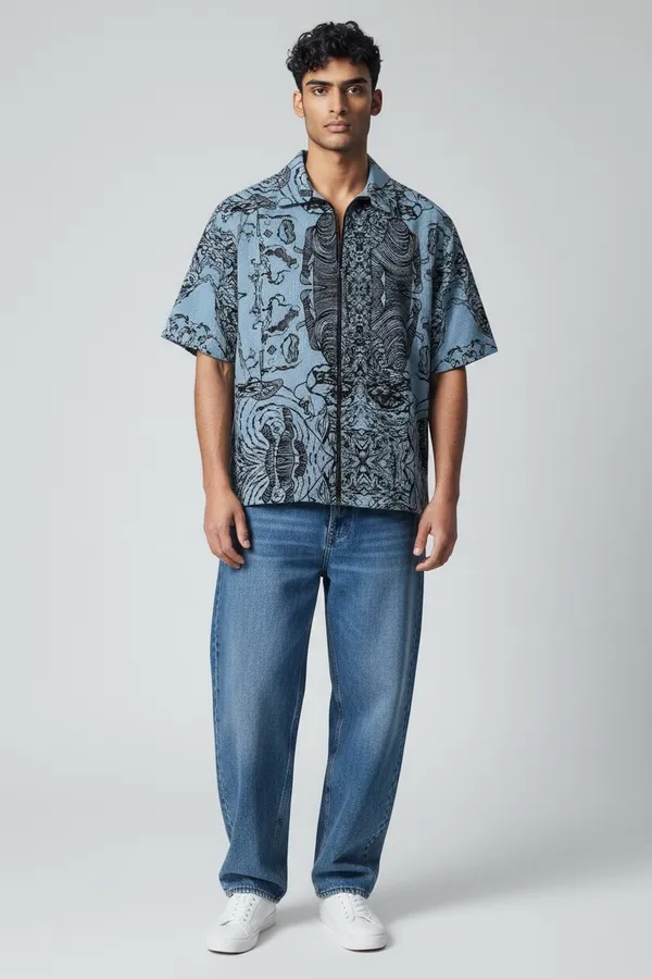 SASA_BEYOND_THE_EYE_DENIM_ZIPPER_SHIRT_