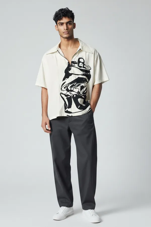 SASA_AFTER_FIZZ_ZIPPER_SHIRT_