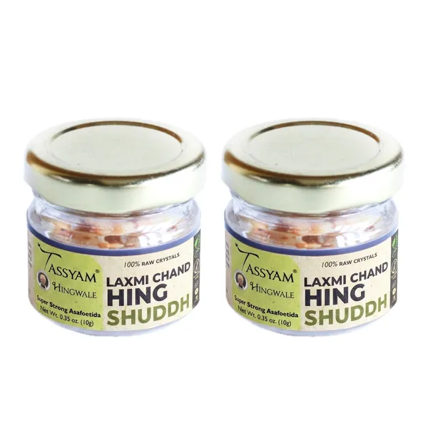 Tassyam_Hingwale_Laxmi_SHUDDH_Raw_Hing_Crystals_20g_(2x_10g)_Bottles_|_Gluten_Free_&_Vegan_100%_Pure_&_Natural_Perungayam_Inguva