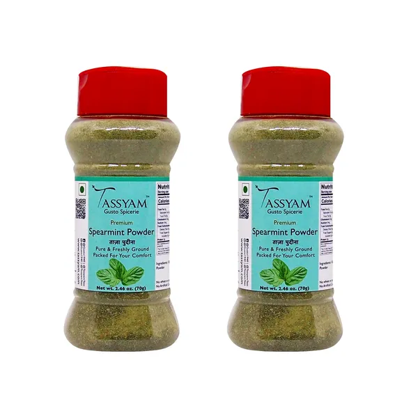 Tassyam_Premium_Spearmint_Powder_70_G_Pack_Of_2
