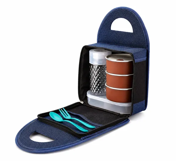 4-in-1_Stainless_Steel_Combi_Meal_Crunchy_Tiffin_-_Lunch_Box_with_Bag_