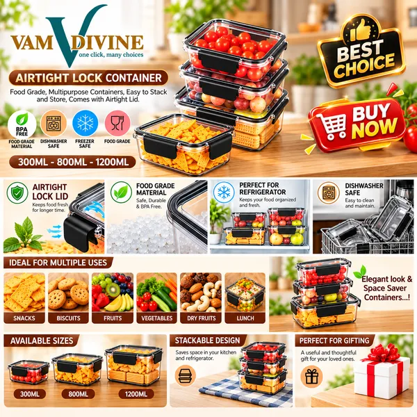 Airtight_Lock_Plastic_Food_Storage_Container,_Set_of_3