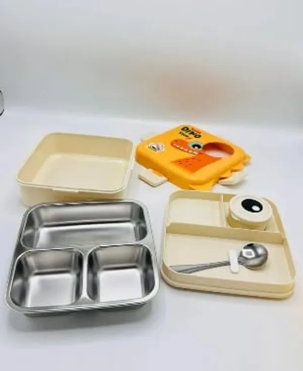 Bento_Lunch_Box_With_Stainless_Steel_Compartments_For_Kids_Yellow