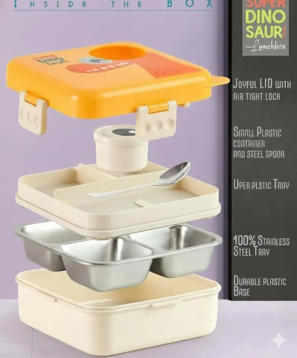 Bento_Lunch_Box_With_Stainless_Steel_Compartments_For_Kids_Yellow