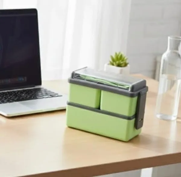 Plastic_Double_Decker_Lunch_Box_With_Cutlery