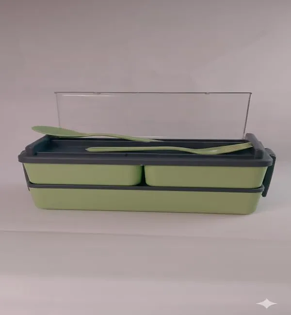 Plastic_Double_Decker_Lunch_Box_With_Cutlery