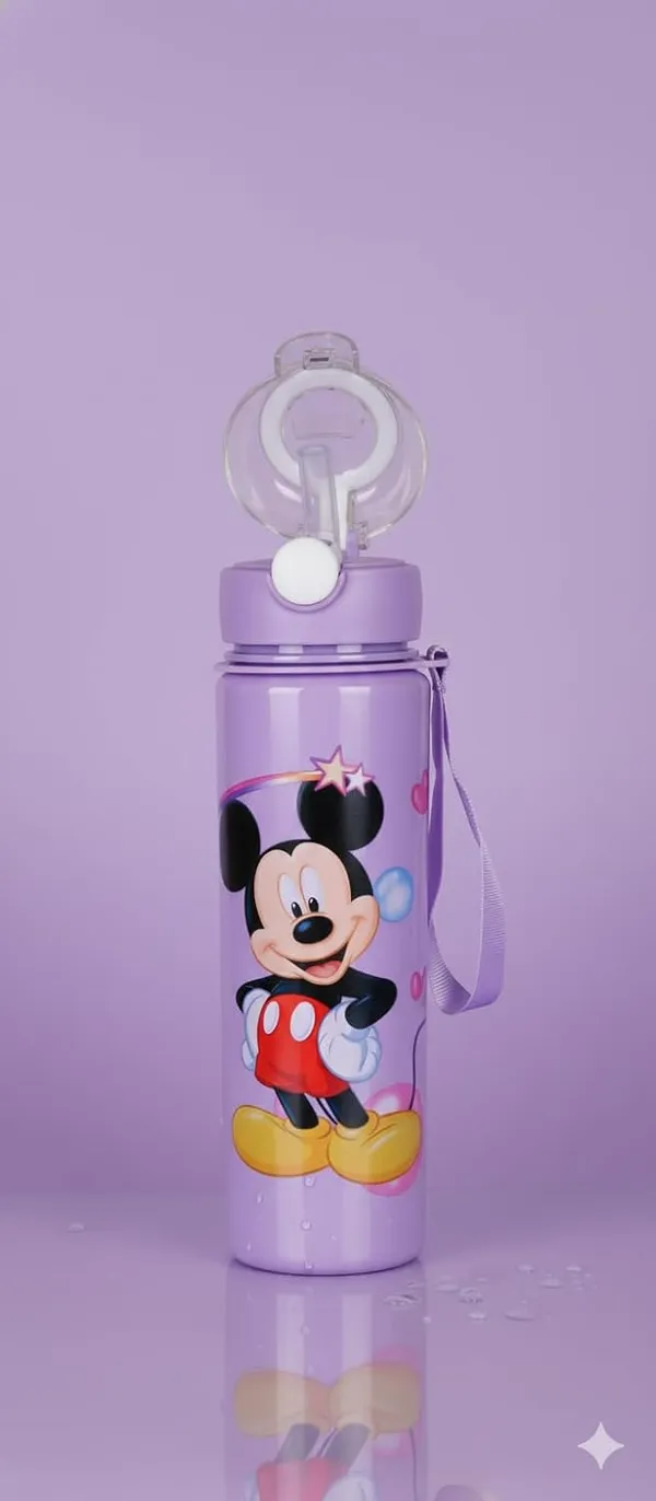 Kids_Water_Bottle_With_Straw_Mikky_Mouse