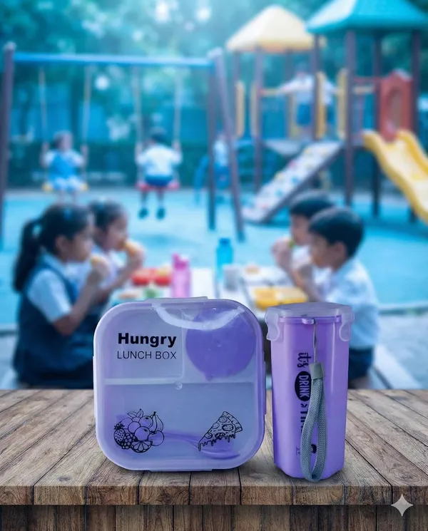 Bento_Lunch_Box_With_Water_Bottle_Set_Voilet