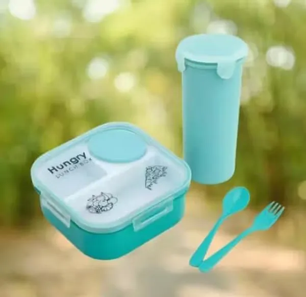 Bento_Lunch_Box_With_Water_Bottle_Set_Green