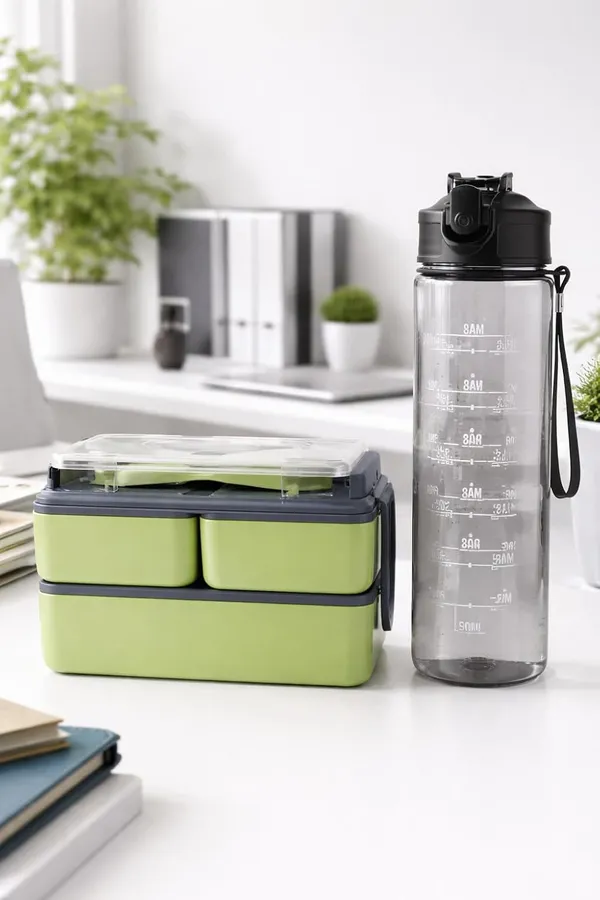 Double_Decker_Lunch_Box_With_Water_Bottle_Set