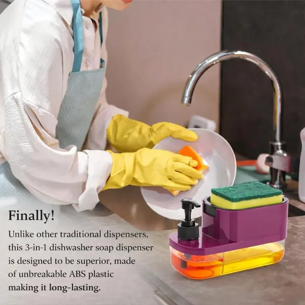 Kitchen_Soap_Dispenser_With_Sponge_Holder