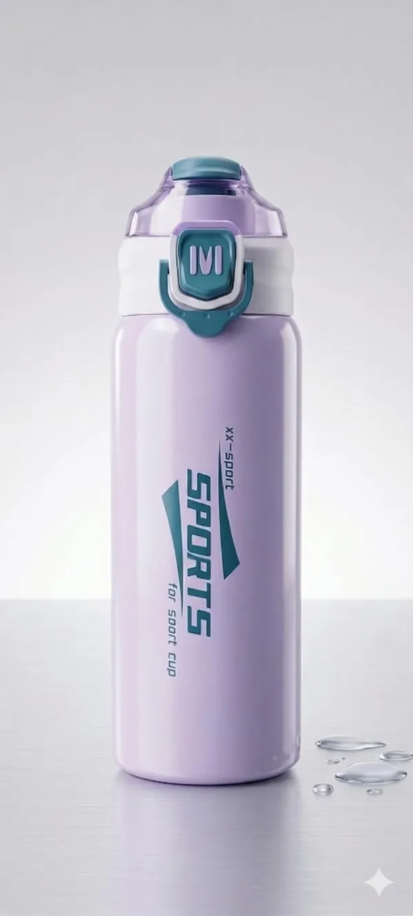 Insulated_Stainless_Steel_Water_Bottle_With_Straw_And_Spout_Purple