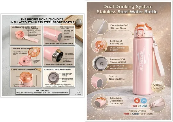 Insulated_Stainless_Steel_Water_Bottle_Pink