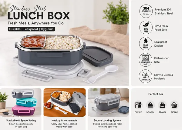 Stainless_Steel_Lunch_Box_with_Inner_Container_&_Spoon_|_Leak_Proof,_BPA_Free,_Food_Grade_Tiffin_Box_for_Office,_School,_College,_Travel_&_Daily_Meal_Storage_