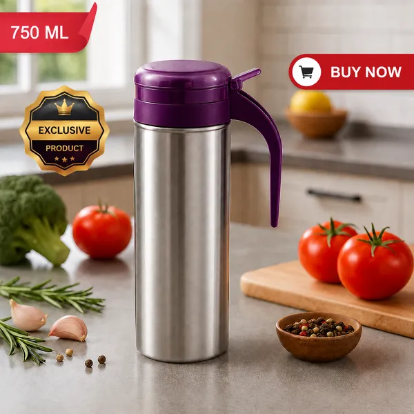 Stainless_Steel_Oil_Dispenser_Bottle_with_Handle_&_Flip_Top_Lid_|_Leakproof_Kitchen_Oil_Pourer_|_Anti-Drip_Nozzle_|_BPA-Free_Transparent_Cap_|_Ideal_for_Cooking_Oil,_Liquid_Storage_(750,_Milliliters)