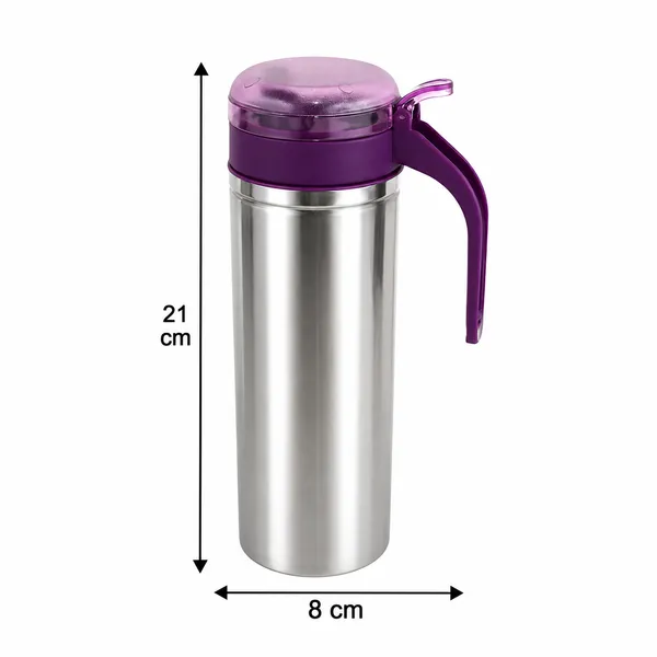 Stainless_Steel_Oil_Dispenser_Bottle_with_Handle_&_Flip_Top_Lid_|_Leakproof_Kitchen_Oil_Pourer_|_Anti-Drip_Nozzle_|_BPA-Free_Transparent_Cap_|_Ideal_for_Cooking_Oil,_Liquid_Storage_(750,_Milliliters)