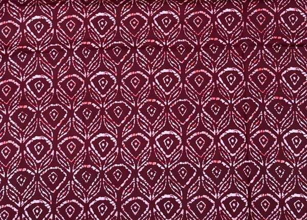 Women's_Maroon_Bandhani_Printed_Cotton_Nighty_-_Round_Neck_Lounge_Wear