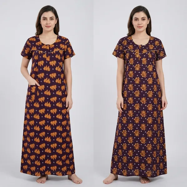 Violet_Cotton_Print_Nighty_Duo_For_Women