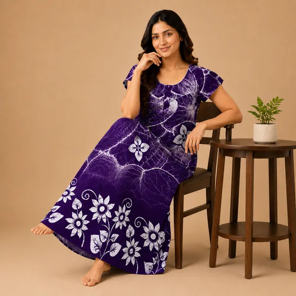 Women's_Cotton_Purple_Daman_Print_Nighty_with_Floral_Border_Design