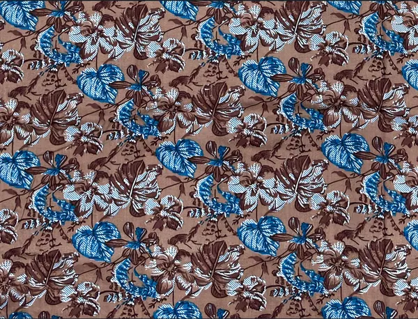 Earthy_Brown_Women's_Cotton_Front_Zipper_Nighty_-_Stylish_Collar_Neck_Floral_Printed_Lounge_Wear_Gown