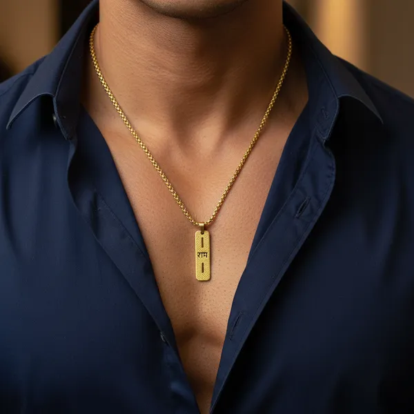 Gold_Stainless_Steel_Plated_Cross_Pendant_Chain_For_Men
