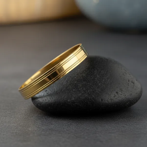 Gold_Plated_Stainless_Steel_Heavy_Engraved_Round_Kada_For_Men