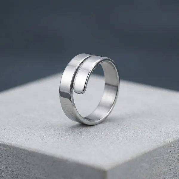 Silver_Steel_Grooved_Band_Ring_For_Men