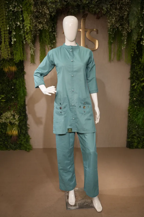 Firozi_Linen_Coord_Set_For_Women