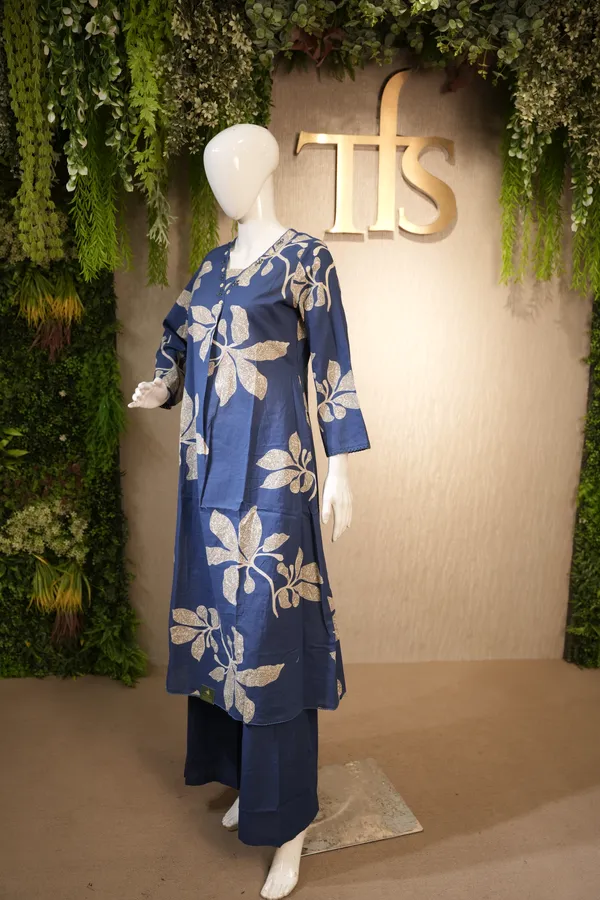 Royal_Blue_Cotton_Printed_Suit_With_Printed_Dupatta_For_Women