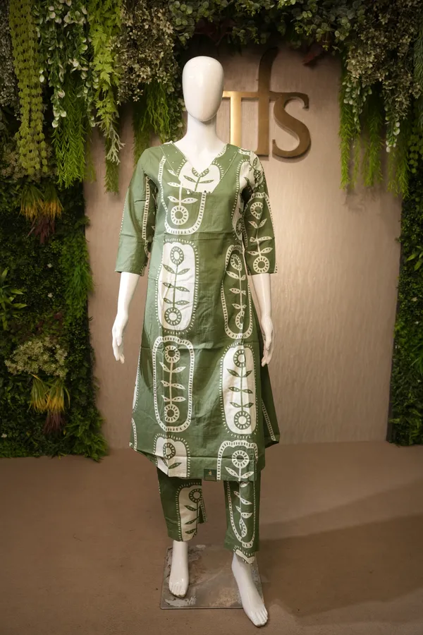 Green_Cotton_Printed_Coord_Set_For_Women