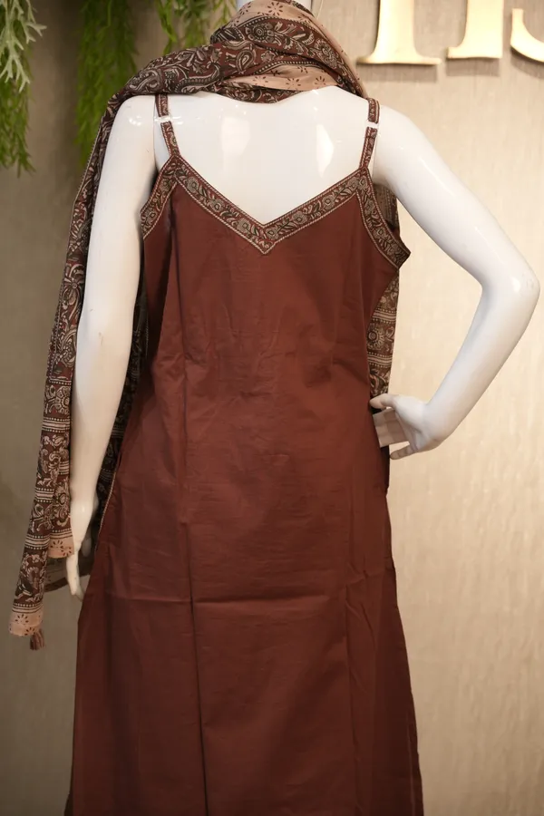 Brown_Cotton_Printed_Suit_With_Dupatta_For_Women