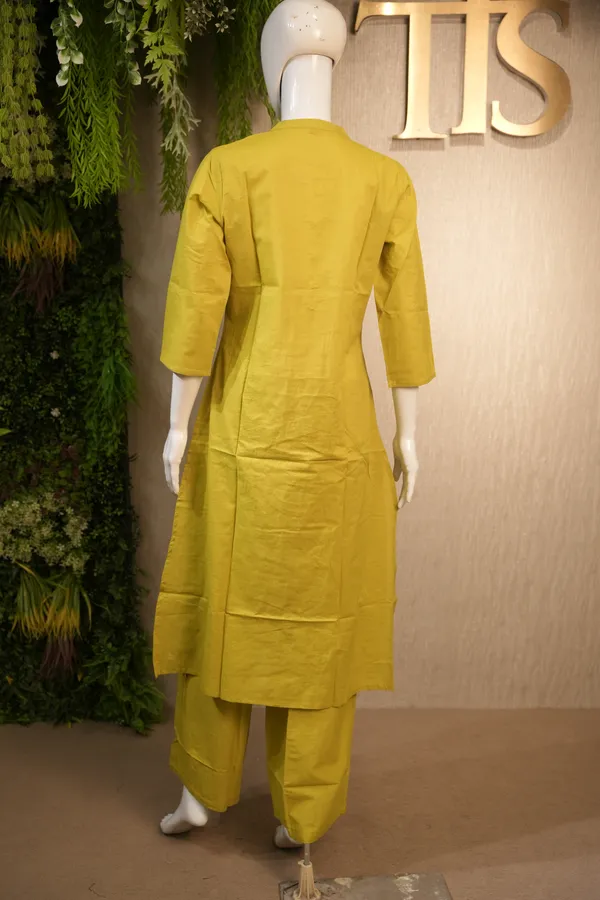 Lemon_Green_Cotton_Printed_Coord_Set_For_Women
