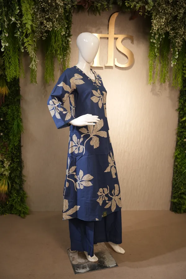 Royal_Blue_Cotton_Printed_Suit_With_Printed_Dupatta_For_Women