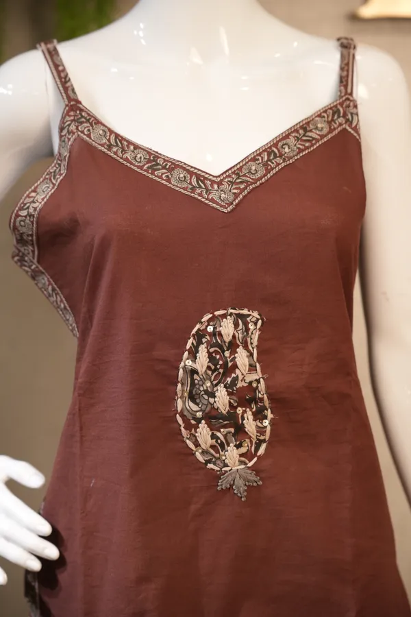 Brown_Cotton_Printed_Suit_With_Dupatta_For_Women