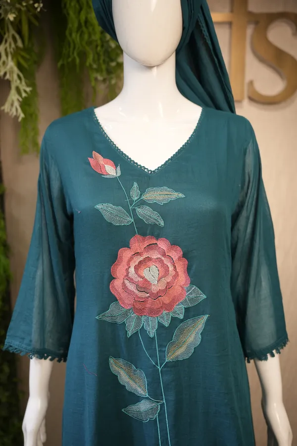 Rama_Cotton_Suit_With_Dupatta_For_Women