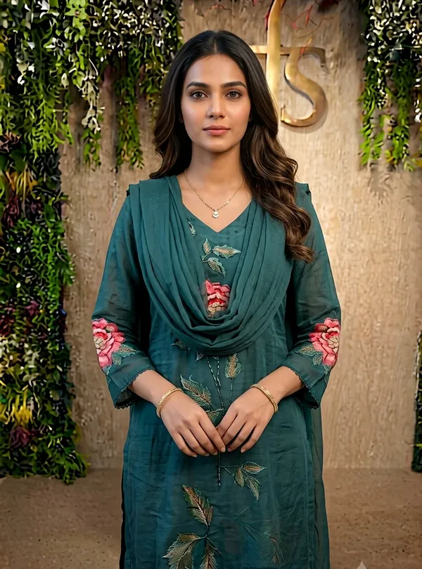 Rama_Cotton_Suit_With_Dupatta_For_Women