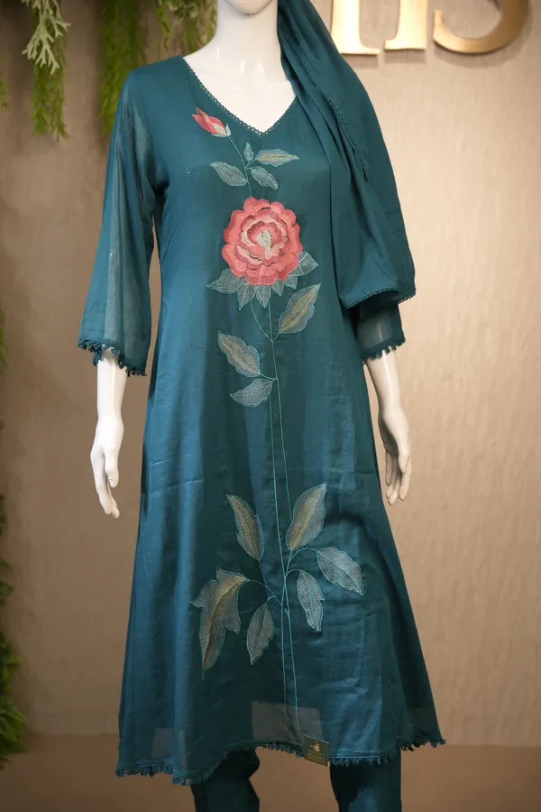Rama_Cotton_Suit_With_Dupatta_For_Women