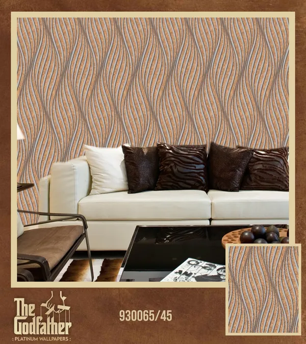 Imported_Paper_Modern_Wavy_Textured_Beige_Brown_Wallpaper